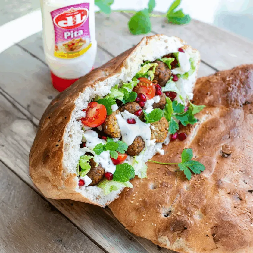 Pita falafel